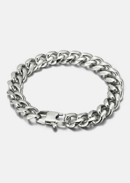 Armband Iron Valor - Verzilverd