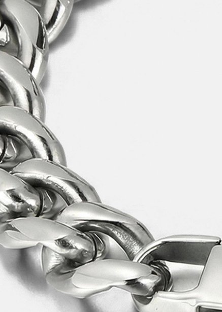 Armband Iron Valor - Verzilverd