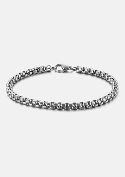 Armband Steel Valor - Verzilverd