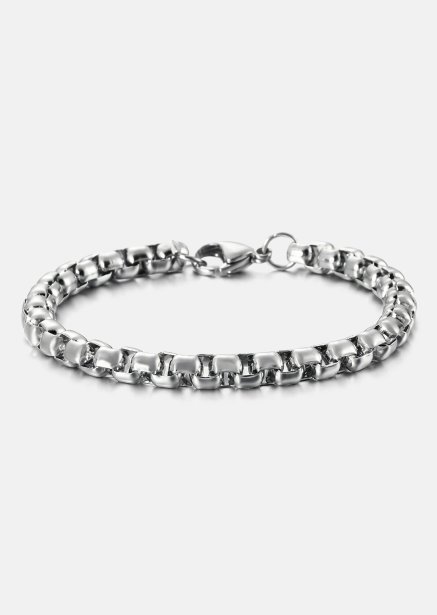 Armband Torin Edge - Verzilverd