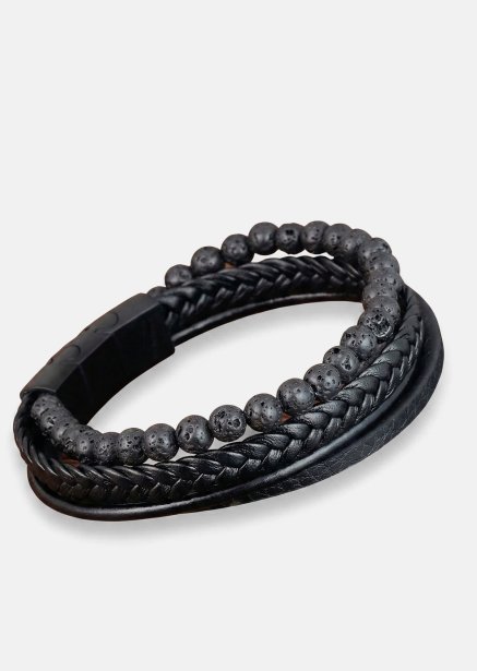 Leren armband Titan Loom