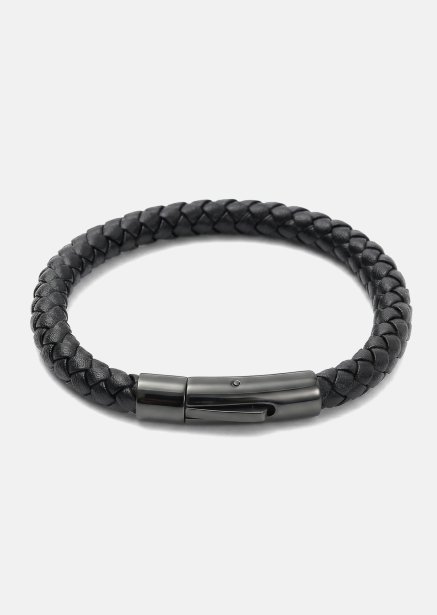 Leren armband Noble Weave
