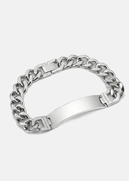 Armband Titan Shield - Verzilverd