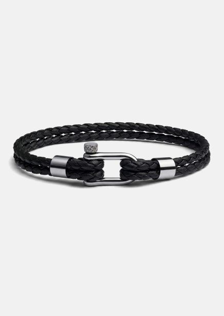 Leren armband Vertex Link
