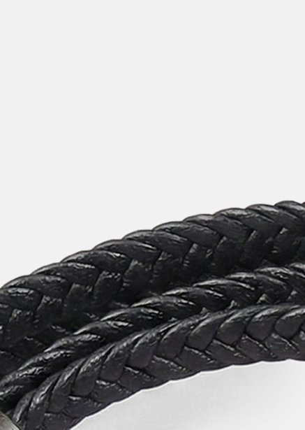 Leren armband Raven Crest