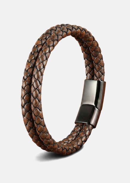 Leren armband Titan Tangle