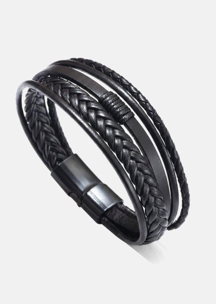 Leren armband Titan Stride