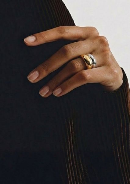 Ring Elegant - Verguld met 18k goud