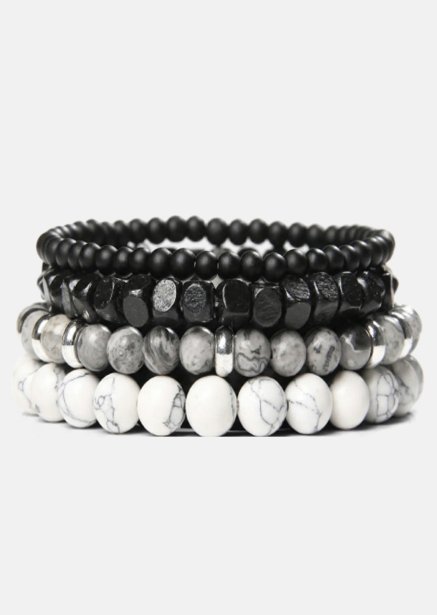 Kralenarmband Obsidian Nexus