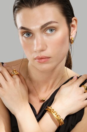 Ring Infinity Knot - 18k Verguld