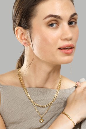 Ketting Figaro Chain - 18k Verguld