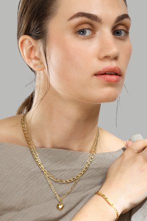Armband V-Lock - 18k Verguld