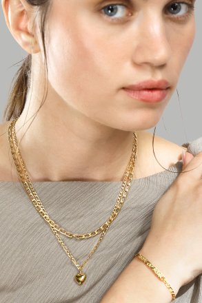 Ring Organic Curve - 18k Verguld