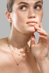 Ketting Golden Heart - 18k Verguld
