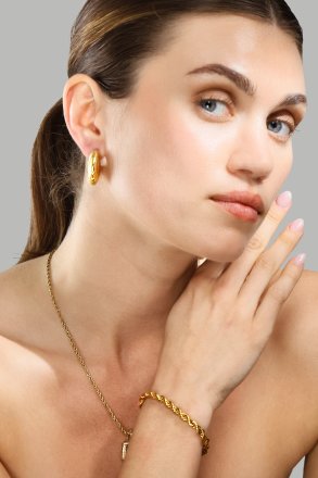 Ketting Black Luxe - 18k Verguld