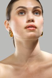 Oorbellen Gilded Drop – 18k Verguld
