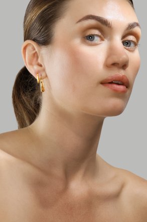 Oorbel Golden Drop - 18k Verguld