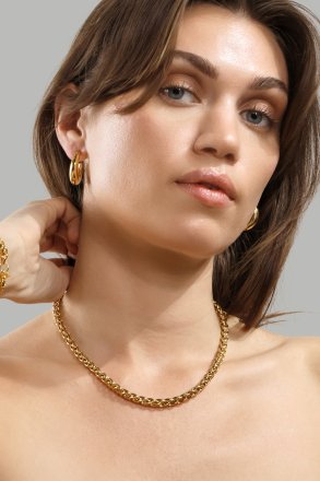 Loop Oorbellen – 18k Verguld