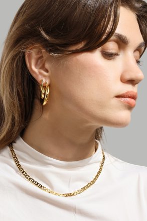 Ketting Bold Link Chain - 18k Verguld