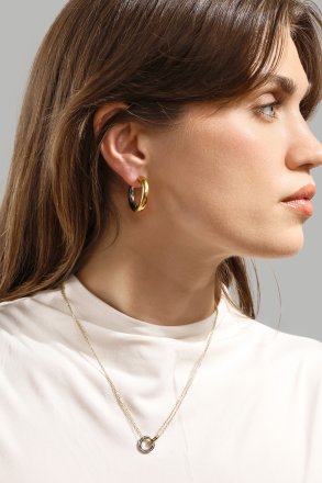 Ketting Orbit – Verzilverd