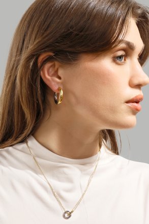 Ketting Orbit – Verzilverd
