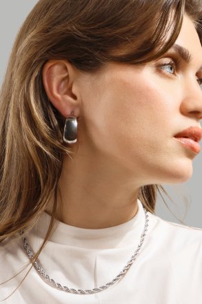 Ring Bold Flow - 18k Verzilverd