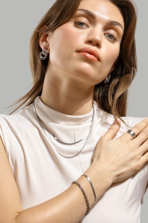 Ketting Classic Link – Zilver Verguld