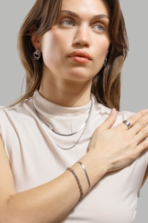 Ketting Classic Link – Zilver Verguld