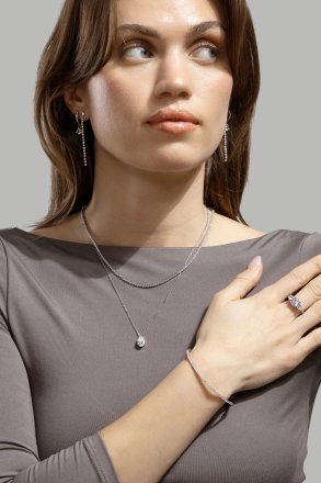 Armband Sparklight - Verzilverd