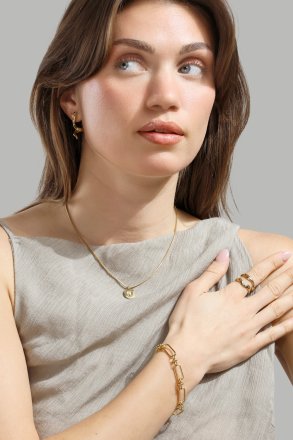Armband Link Statement - 18k Verguld