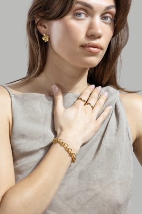 Florabella Oorbellen - 18k Verguld