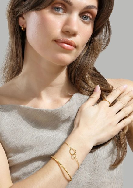 Ring Golden Mosaic - 18k Verguld