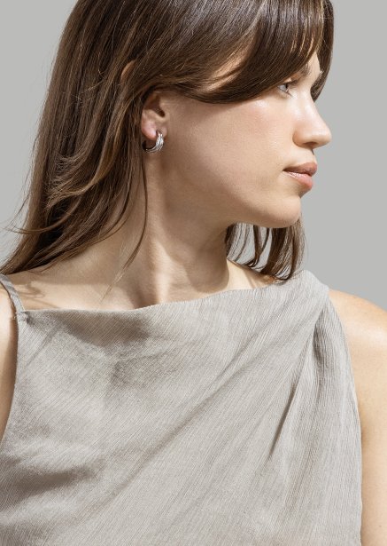 Ring Twist Whisper - Verzilverd