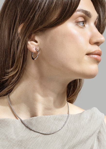Ketting Shimmer - Verzilverd