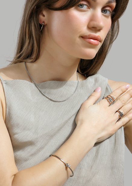 Ring Eternal - Verzilverd