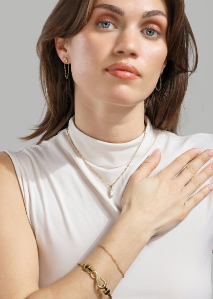 Gleam Ketting – 18k Verguld