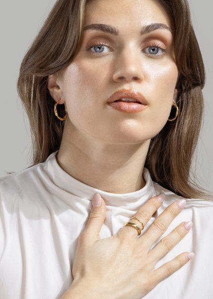 Ring Twist Whisper - 18k Verguld