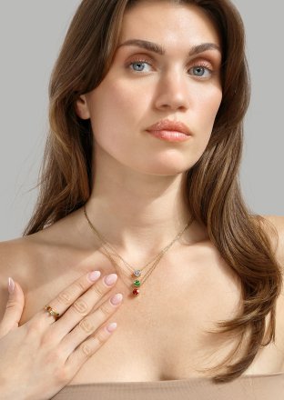 Trinity Prisma Ring - 18k Verguld