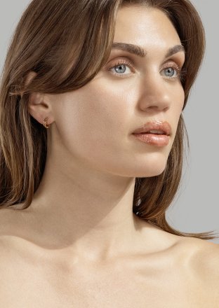 Oorbellen Harmony - 18k Verguld