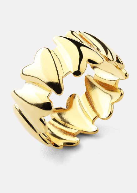 Ring Heartglow - 18k Verguld