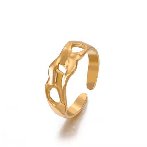 Ring Amara - Verguld met 18k goud