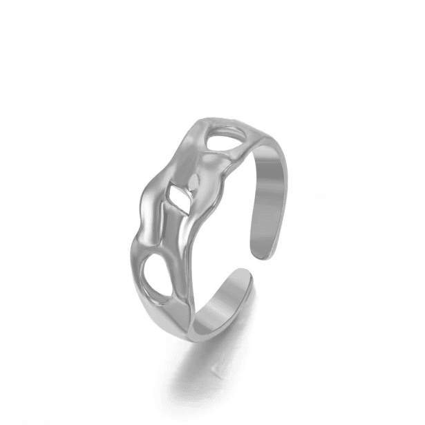 Ring Amara - Verzilverd