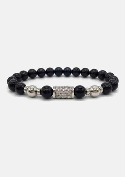 Kralenarmband Obsidian Valor