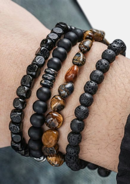 Kralenarmband Granite Realm