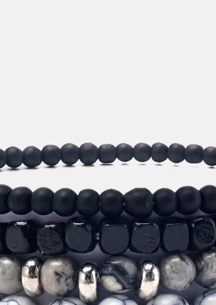 Kralenarmband Ebon Majesty