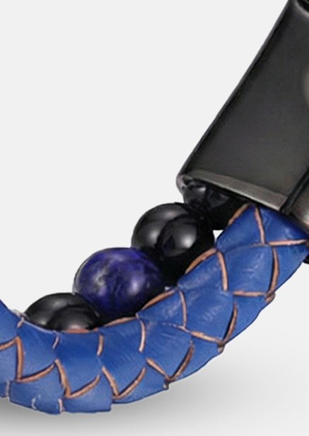 Leren armband Cobalt Ridge