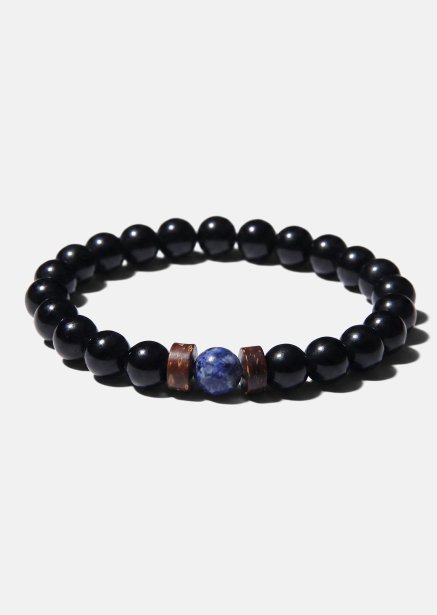 Kralenarmband Obsidian Forge