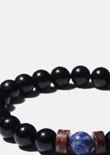Kralenarmband Obsidian Forge
