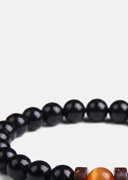 Kralenarmband Obsidian Sphere