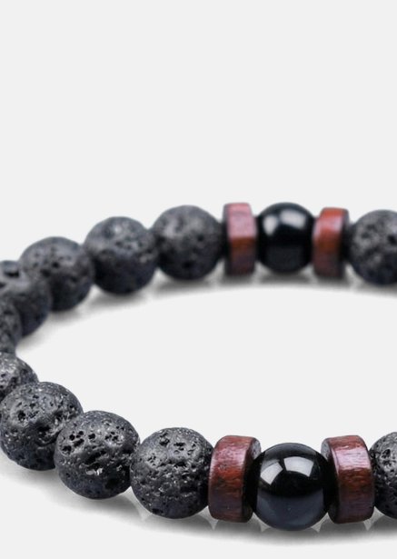 Kralenarmband Obsidian Realm